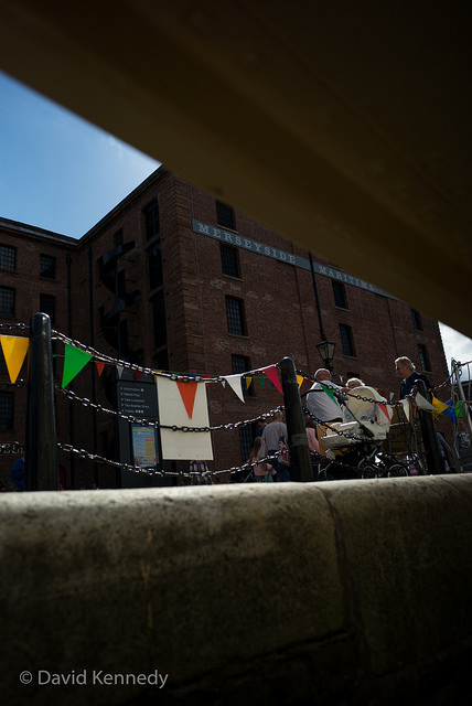 Our view of Merseyside Maritime Museum